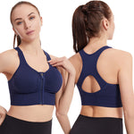 Women’s Front Zip Sports Bra, Women’s Racerback Sports Bra