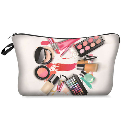 Makeup bag - Cosmetic pouch - Travel makeup bag - Small cosmetic bag
