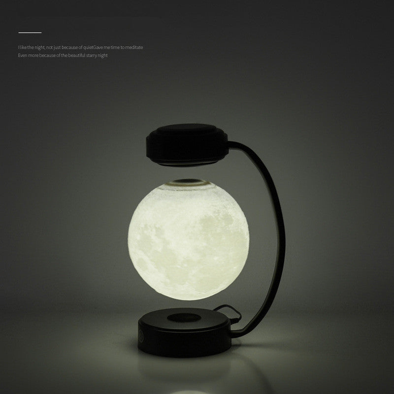 Moon Night Light Wireless Magnetic Rotating Floating Ball Lamp