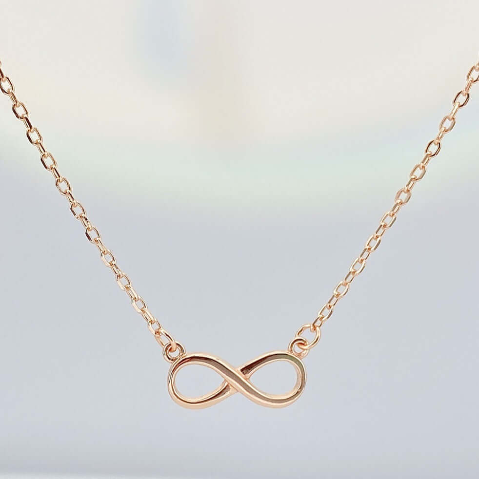 925 Silver women's necklace with infinity symbol