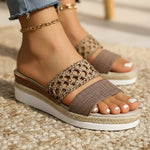 Women’s Platform Slide Slippers, Women’s Comfortable Platform Slides