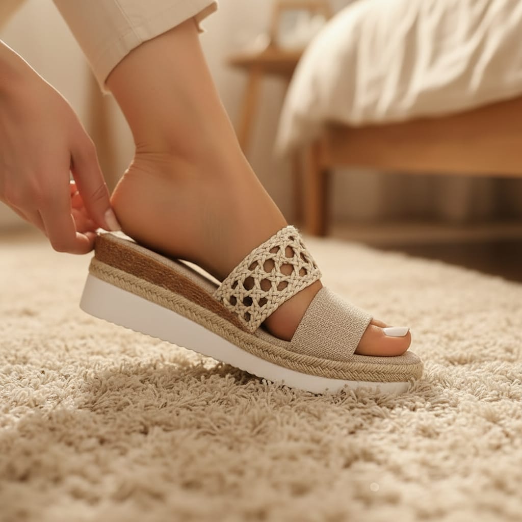 Women’s Platform Slide Slippers, Women’s Comfortable Platform Slides