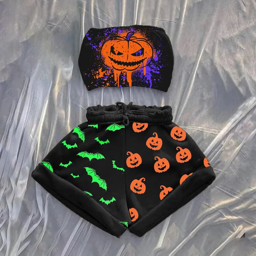 Halloween Sweater Printing Party Suit