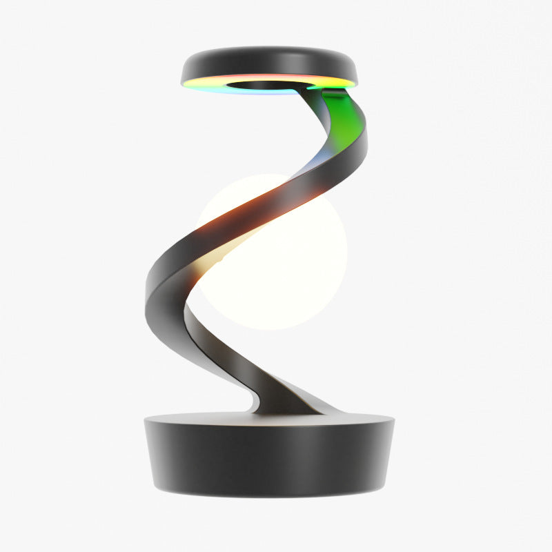 Rotating Hanging Table Lamp with Wireless Charger, Rotating Table Lamp