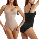 Women’s Seamless Shapewear Bodysuit, Women’s Tummy Control Seamless Shapewear Bodysuit
