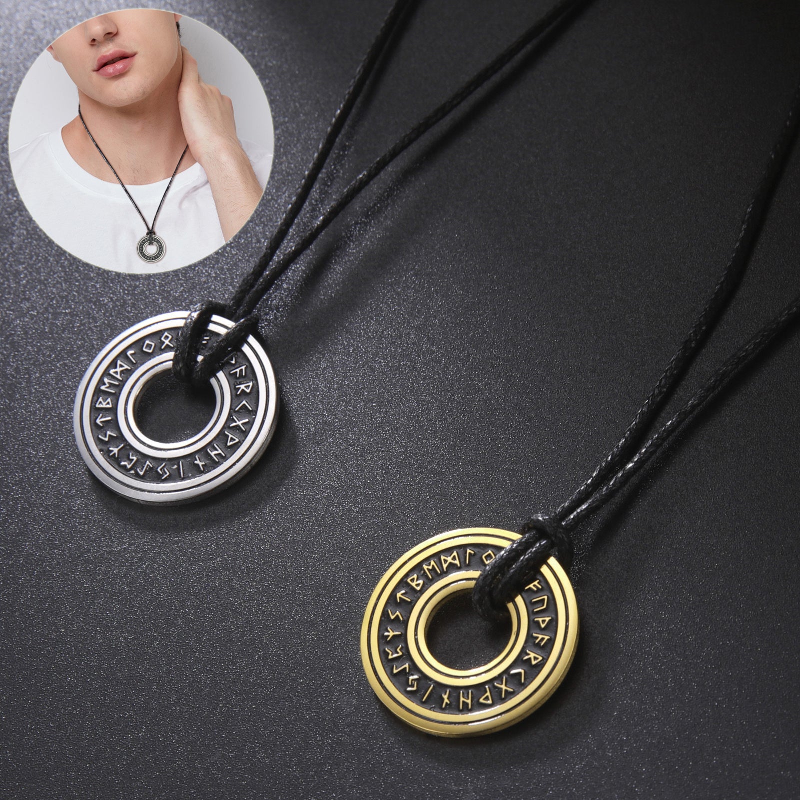 Men’s Viking Rune Necklace: A Symbol of Strength and Heritage kocsend.com
