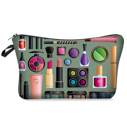 Makeup bag - Cosmetic pouch - Travel makeup bag - Small cosmetic bag