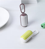 Portable Pet Waste Bag Dispenser – Dog & Cat Poop Bag Holder with Carabiner Clip
