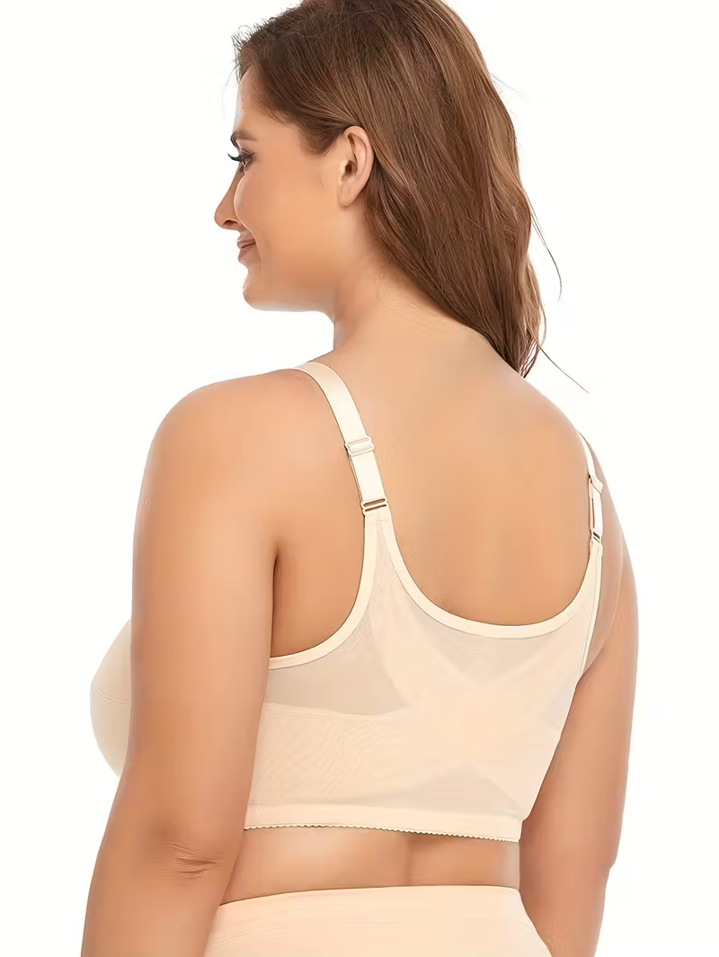 Women’s Front Closure Wireless Support Bra, Women’s Post-Surgery Support Bra