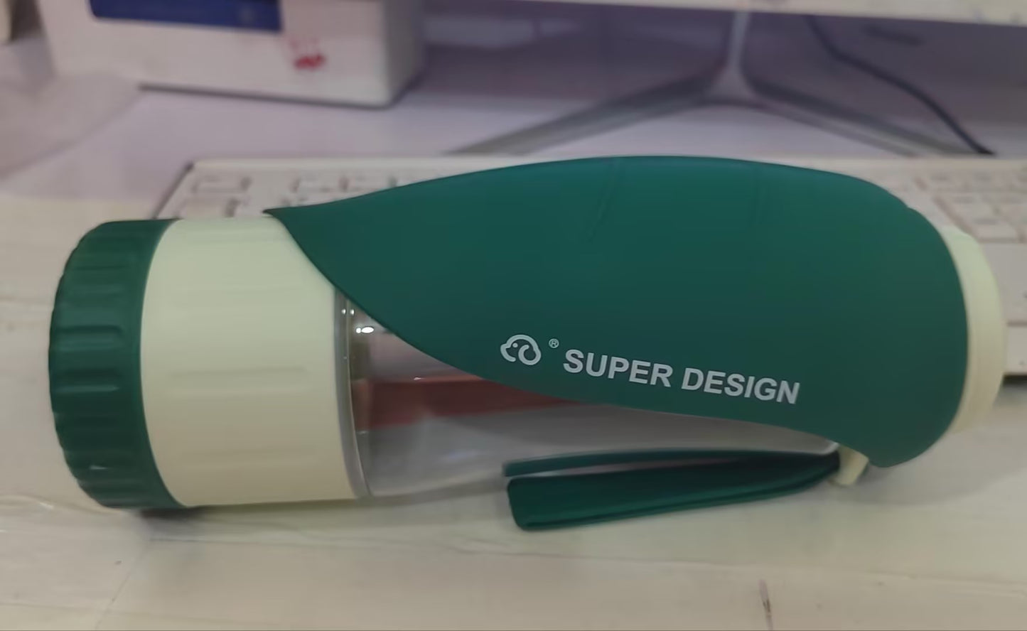 Multifunctional Dog Water Bottle Silicone Foldable Portable