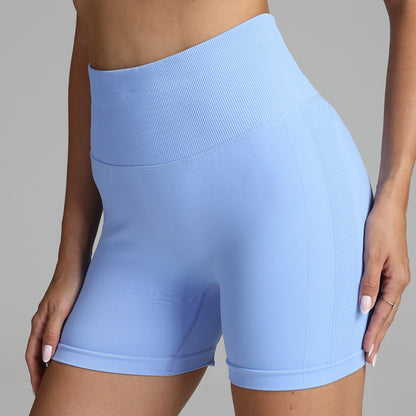 Women’s Seamless Yoga Shorts, Women High Waist Hip Lifting shorts