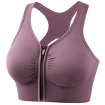 Women’s Front Zip Sports Bra, Women’s Racerback Sports Bra