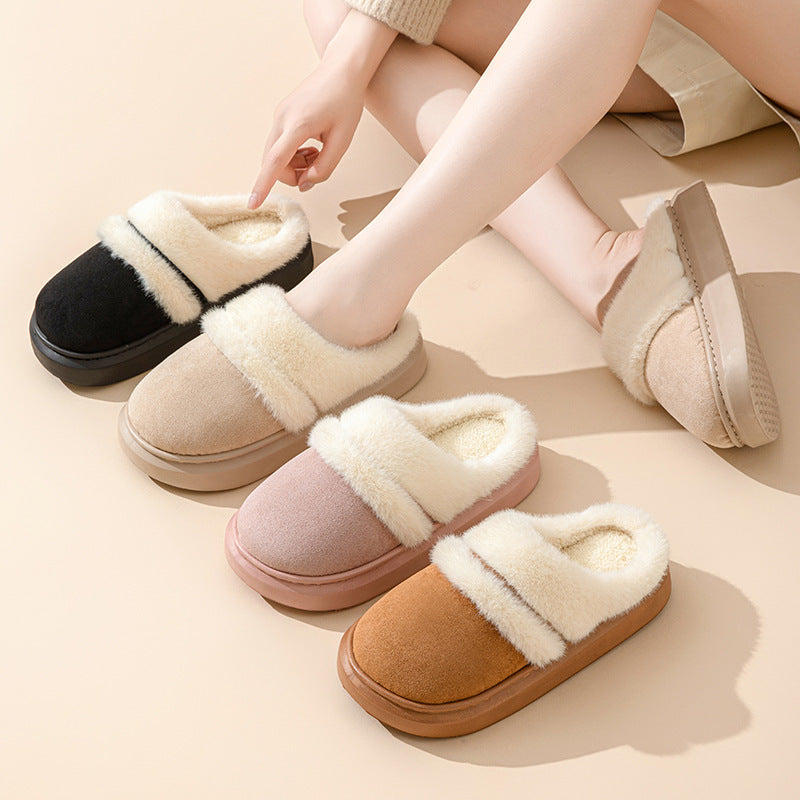 Women’s Fuzzy Slippers, Women’s Plush Slippers, Women’s Warm Indoor Slippers, Women’s Winter House Slippers, Women’s Warm Plush Slippers kocsend.com