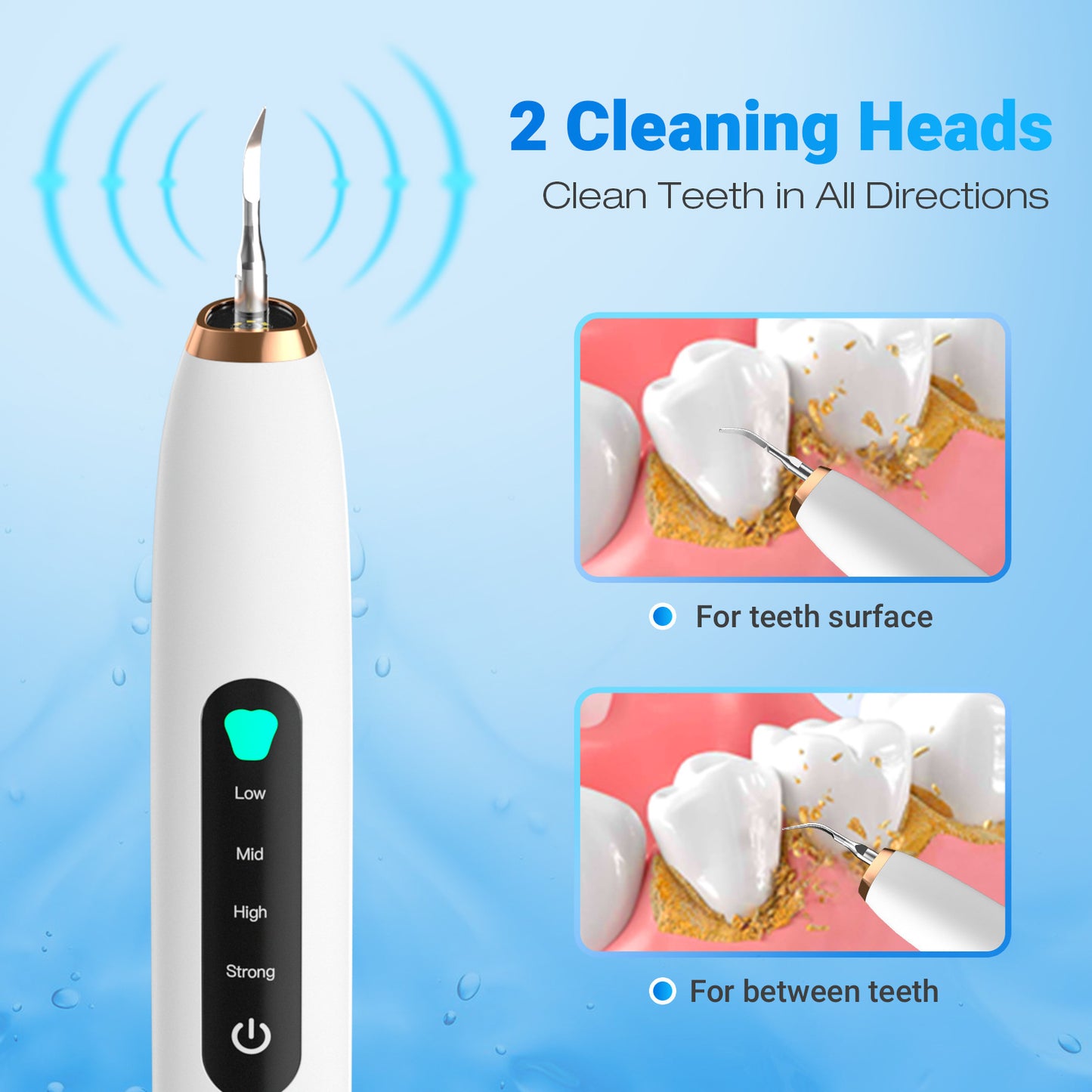 Household Intelligent Electric Visual Ultrasonic Teeth Cleaner