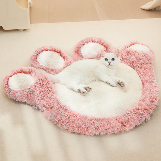 Cat Nest Winter Warm Thickened Pet Mat Cat Bed Hammock Small Dog Kennel Four Seasons Universal Pet Bed