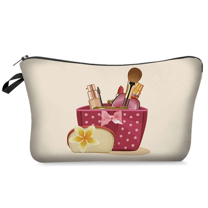 Makeup bag - Cosmetic pouch - Travel makeup bag - Small cosmetic bag