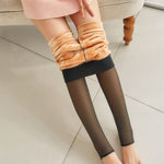 Women’s Fleece Lined Thermal Leggings, Women’s Sheer Fleece Lined Leggings