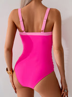 Women's Tummy Control One Piece Swimsuit, Women's One Piece Bathing Suit, Women's Tummy Control Swimwear, Women's Square Neck One Piece Swimsuit, Women's Shaping One Piece Swimsuit