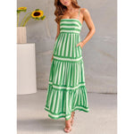 Women’s Summer Maxi Dress, Women’s Square Neck Maxi Dress