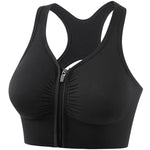 Women’s Front Zip Sports Bra, Women’s Racerback Sports Bra