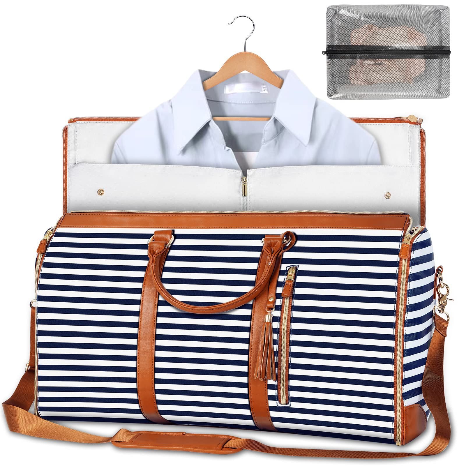 Waterproof Travel Duffel Bag, Travel Garment Bag for Suits, Business Travel Garment Bag, Wet & Dry Travel Duffel Bag, Carry-On Travel Duffel Bag kocsend.com