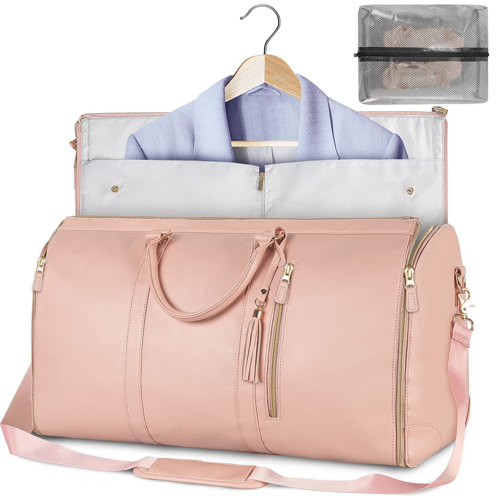 Waterproof Travel Duffel Bag, Travel Garment Bag for Suits, Business Travel Garment Bag, Wet & Dry Travel Duffel Bag, Carry-On Travel Duffel Bag kocsend.com