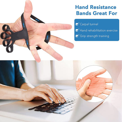 Silicone Finger Puller - Hand and Finger Strengthener