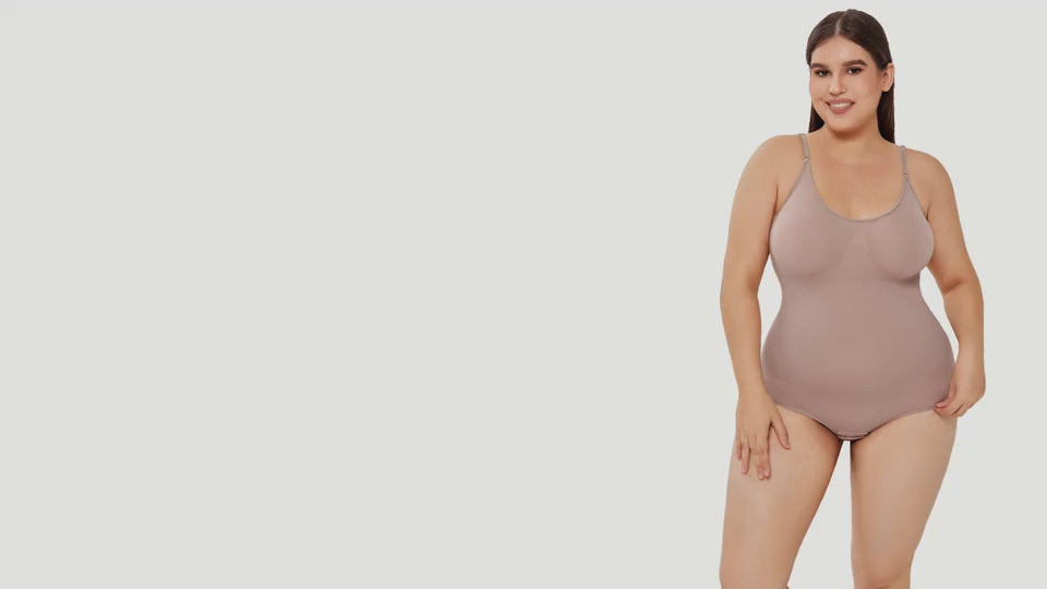 Women’s Body Shaper Bodysuit, Women’s Plus Size Shapewear Bodysuit